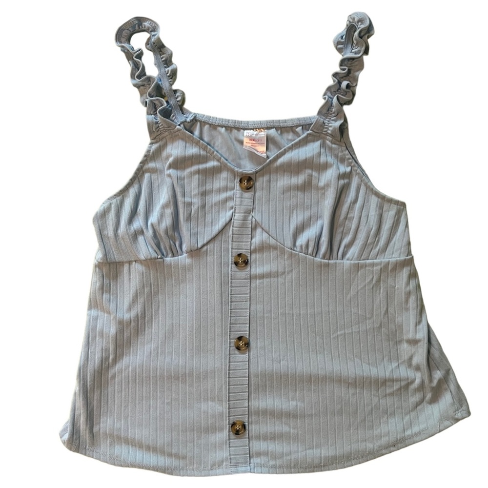 Cute Baby Blue Tank Top